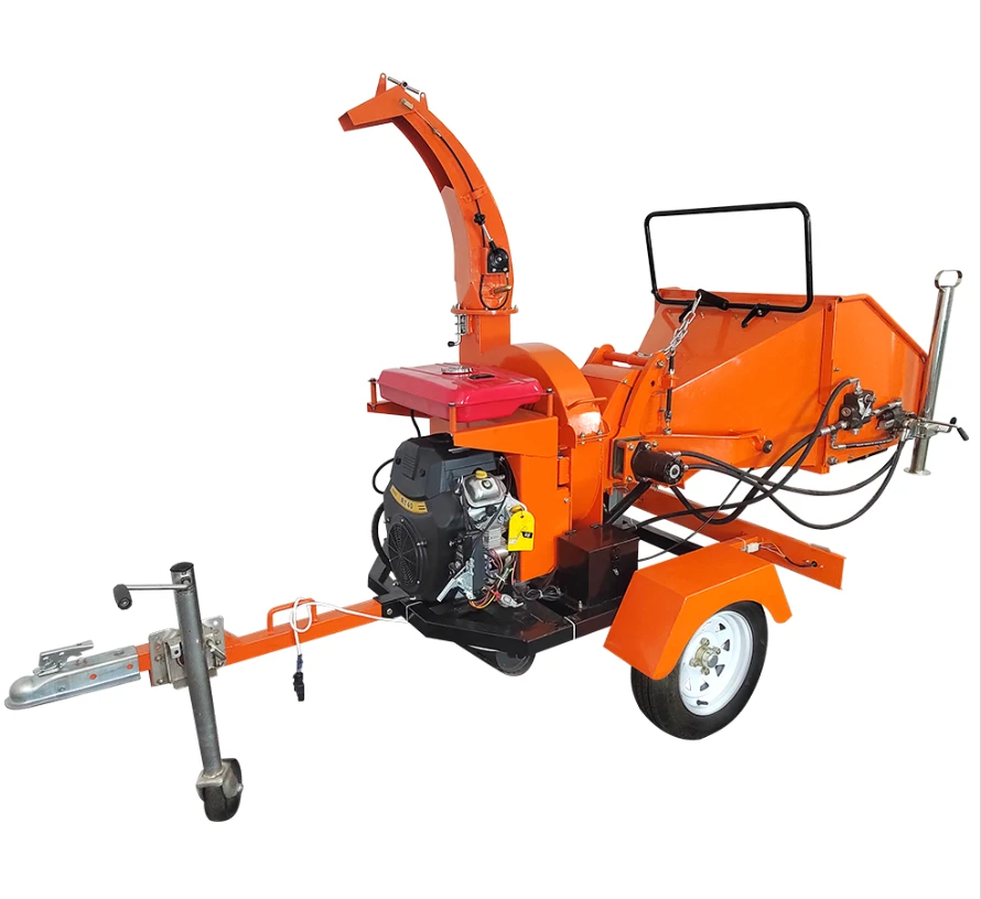 25HP V-Twin Hydraulic Disc Wood Chipper