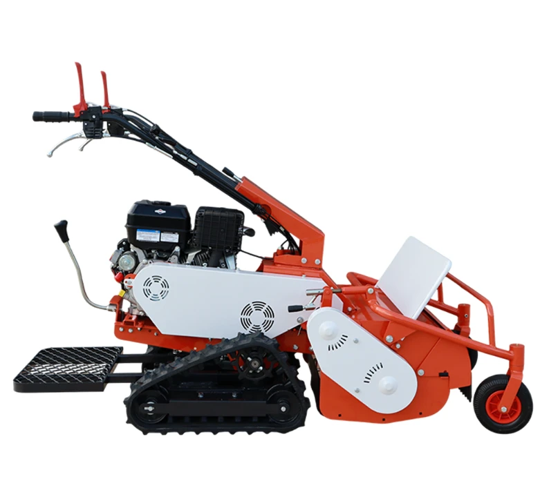 9HP Tracked 680mm Flail Mower With Stand-On Platform suppliers 9HP Tracked 680mm Flail Mower With Stand-On Platform suppliers